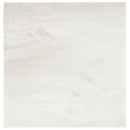 gulvtæppe OVIEDO 120x120 cm kort luv beige
