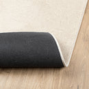 gulvtæppe OVIEDO 120x120 cm kort luv beige