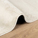 gulvtæppe OVIEDO 120x120 cm kort luv beige