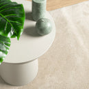 gulvtæppe OVIEDO 200x200 cm kort luv beige