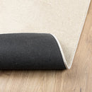 gulvtæppe OVIEDO 240x240 cm kort luv beige