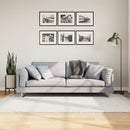 gulvtæppe OVIEDO 140x200 cm kort luv cremefarvet