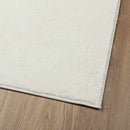 gulvtæppe OVIEDO 200x200 cm kort luv cremefarvet