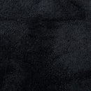gulvtæppe OVIEDO 140x200 cm kort luv sort