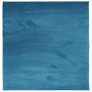 gulvtæppe OVIEDO 240x240 cm kort luv turkis
