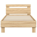 sengeramme m. sengegavl 90x190 cm uden madras sonoma-eg