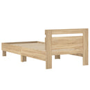sengeramme m. sengegavl 90x190 cm uden madras sonoma-eg