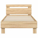 sengeramme m. sengegavl 75x190 cm uden madras sonoma-eg