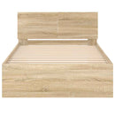 sengeramme m. sengegavl 100x200 cm uden madras sonoma-eg
