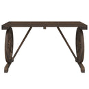 havebord 115x55x65 cm massivt grantræ