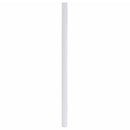 vinduesfolie 60x2000 cm PVC matteret hvid