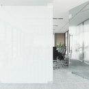 vinduesfolie 90x2000 cm PVC matteret hvid