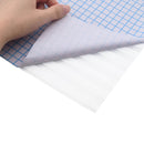 vinduesfolie 45x1000 cm stribet PVC mattere