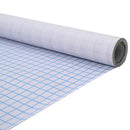 vinduesfolie 45x1000 cm stribet PVC mattere