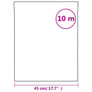 vinduesfolie 45x1000 cm stribet PVC mattere