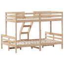 køjeseng 80x200/120x200 cm massivt fyrretræ