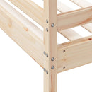 køjeseng 80x200/140x200 cm massivt fyrretræ