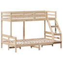 køjeseng 80x200/120x200 cm massivt fyrretræ