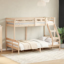 køjeseng 80x200/120x200 cm massivt fyrretræ