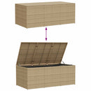opbevaringsboks til haven 984 l polyrattan beige