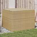 opbevaringsboks til haven 291 l polyrattan beige