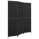 rumdeler 3 paneler polyrattan sort