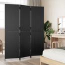 rumdeler 3 paneler polyrattan sort