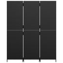 rumdeler 3 paneler polyrattan sort