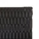 rumdeler 3 paneler polyrattan sort