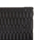 rumdeler 5 paneler polyrattan sort