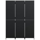 rumdeler 3 paneler polyrattan sort