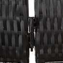 rumdeler 3 paneler polyrattan sort