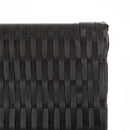 rumdeler 5 paneler polyrattan sort