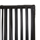 rumdeler 3 paneler polyrattan sort