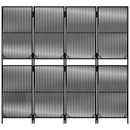 rumdeler 4 paneler polyrattan sort
