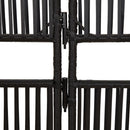 rumdeler 4 paneler polyrattan sort