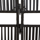 rumdeler 5 paneler polyrattan sort