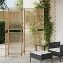 rumdeler 6 paneler polyrattan beige