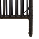 rumdeler 5 paneler polyrattan sort