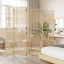 rumdeler 6 paneler polyrattan beige