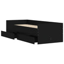 sengeramme med skuffer 75x190 cm Small Single sort