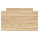 sengestel med skuffer 100x200 cm sonoma-eg