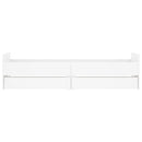 sengeramme med skuffer 90x190 cm hvid