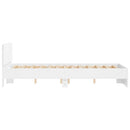 sengeramme med sengegavl 120x190 cm hvid