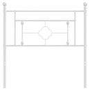 udskiftningsgavl 100 cm metal hvid