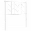 udskiftningsgavl 75 cm metal hvid