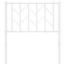 udskiftningsgavl 75 cm metal hvid