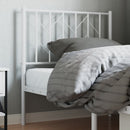 udskiftningsgavl 80 cm metal hvid