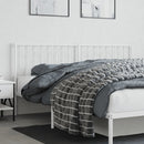 udskiftningsgavl 180 cm metal hvid