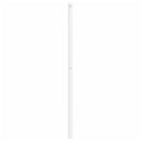 udskiftningsgavl 180 cm metal hvid